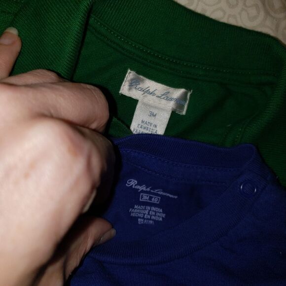 RALPH LAUREN POLO AND T SHIRT LOT SIZE 3 MONTHS - Picture 4 of 4